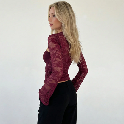 ISADORA LACE TOP